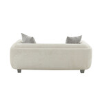 Upholstered Loveseat + Set of 2 Pillows // Tuscany Collection