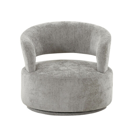 Swivel Upholstered Barrel Chair // Tuscany Collection