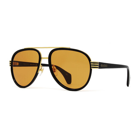 Men's GG0447S Sunglasses // Black