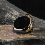 Citrine Gemstone Ring (7.25)