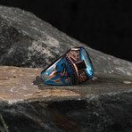 Blue Topaz Gemstone Ring (8)