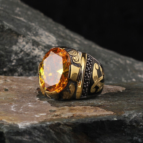 Citrine Gemstone Ring (6)