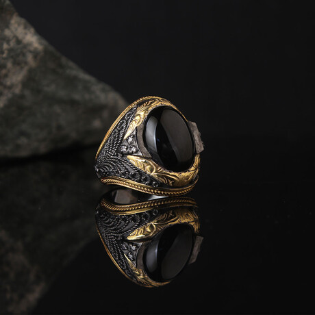 Onyx Gemstone Ring (6)