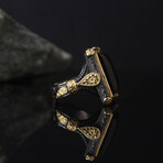Onyx Stone Ring (XS)