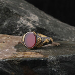 Agate Gemstone Ring V2 (6.5)