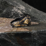 Amethyst Gemstone Ring (7.25)