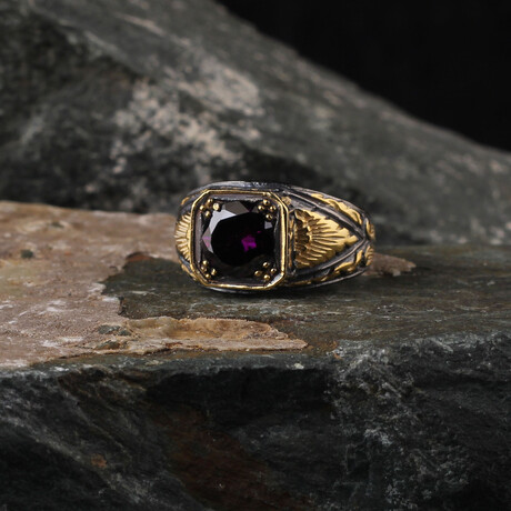 Amethyst Gemstone Ring (6)