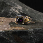 Amethyst Gemstone Ring (7.25)