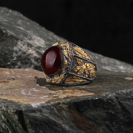 Agate Gemstone Ring V1 (6)