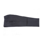 Striped Slim Fit 2-Piece Wool Suit // Charcoal (38R)