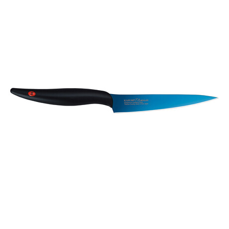 Kasumi Titanium // 4.75" Utility Knife // Blue
