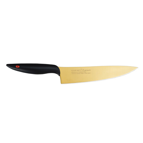 Kasumi Titanium // 7.75" Chef Knife // Gold