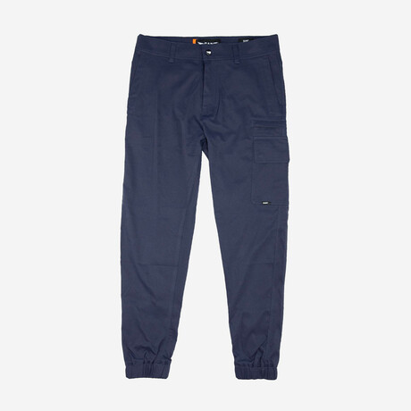 Lightweight Cuffed Pants // Navy (38WX30L)