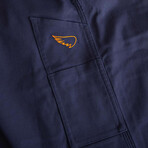 Lightweight Cuffed Pants // Navy (38WX30L)