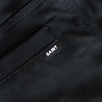Lightweight Cuffed Pants // Black (40WX30L)