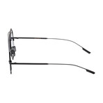 Verso // Men's Omega IS1015-C Sunglasses // Black + Smoke Rose