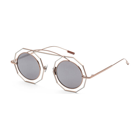Verso // Men's Omega IS1015-B Sunglasses // Rose + Smoke