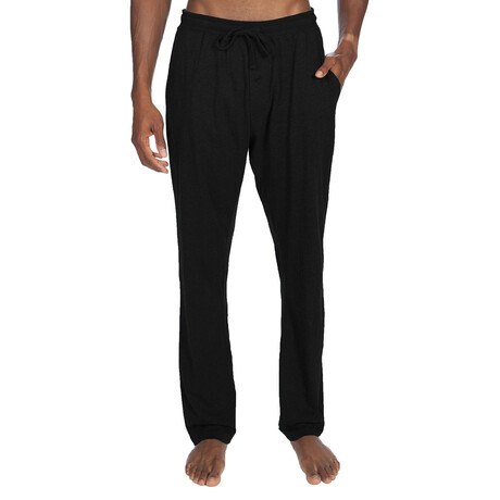 Light Weight Lounge Pant Relax Fit // Black (S)
