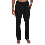 Light Weight Lounge Pant Relax Fit // Black (2XL)