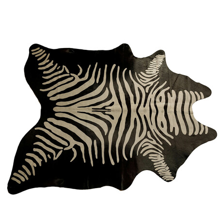 Natural Togo Cowhide Rug // 5' X 7' (Leopard)