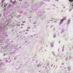 Natural Scotland Cowhide Rug // 5' X 7' (Black + Gold)