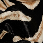 Natural Togo Cowhide Rug // 6' X 7' (Leopard)