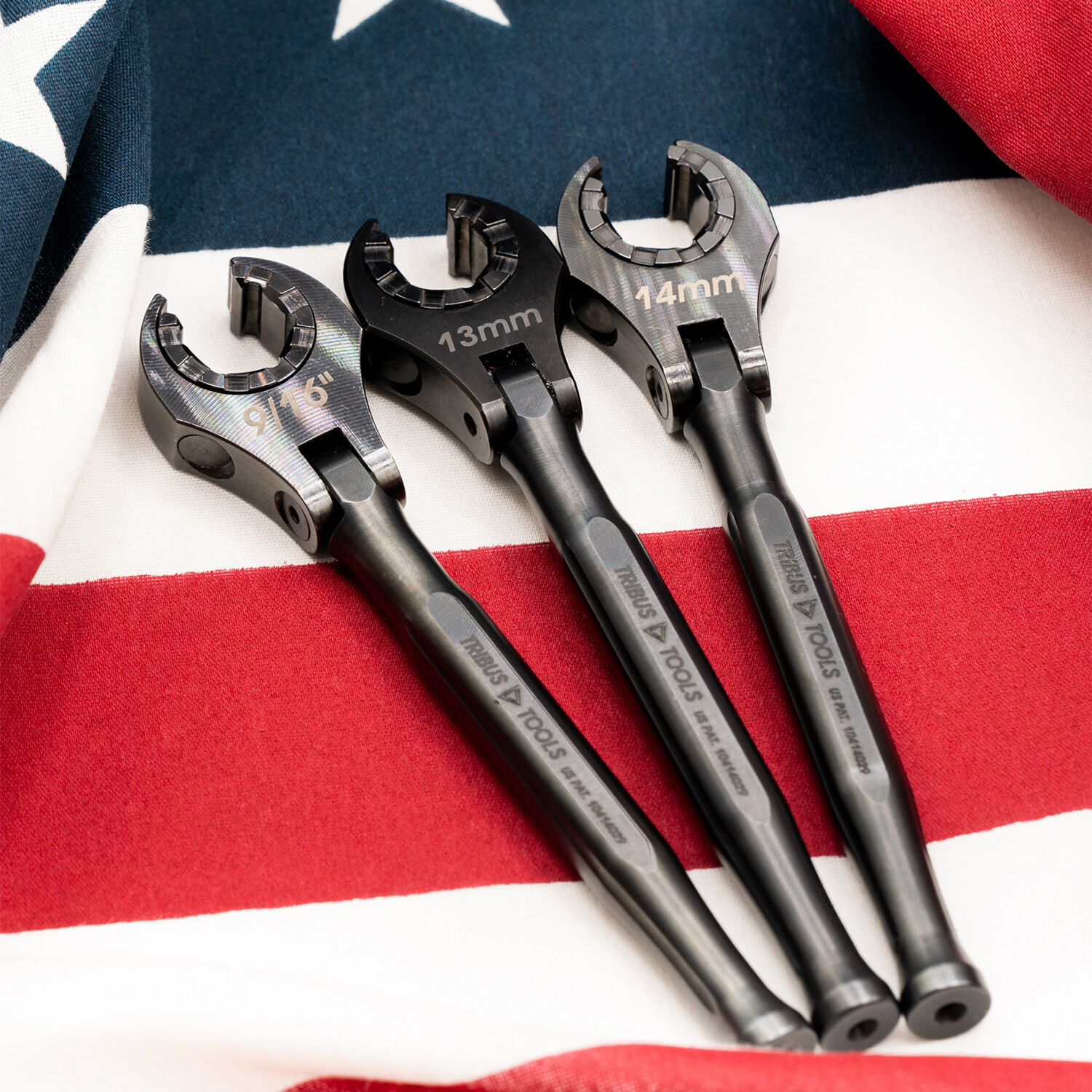 Mixed Wrench Set // 3 Pieces // 13mm, 14mm, 9/16 - Tribus Tools PERMANENT  STORE - Touch of Modern
