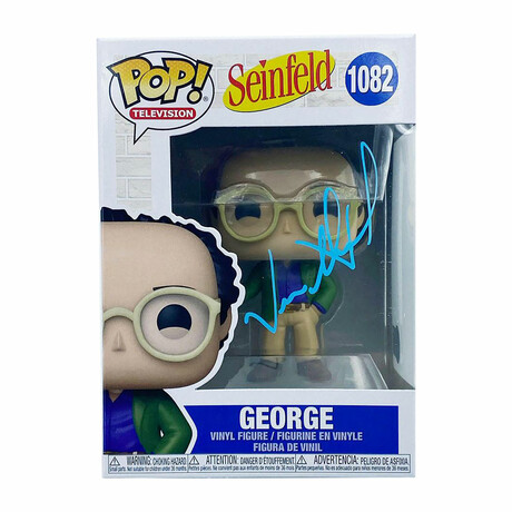 Jason Alexander // Autographed "Seinfeld" Funko Pop! Figure