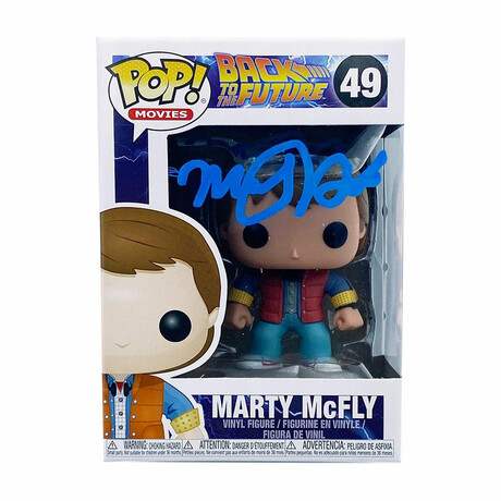 Michael J. Fox // Autographed "Back to the Future" Funko Pop! Figure