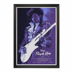 Prince // Framed Purple Rain Classic Movie Print