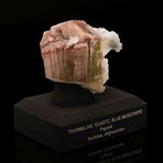 Watermelon Tourmaline, Quartz, And Blue Muscovite