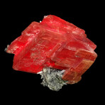 Rhodochrosite On Tetrahedrite And Quartz