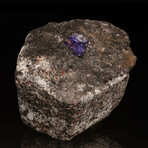 Purple Sapphire In Matrix