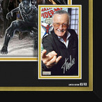 Stan Lee // Avengers // Autographed Photo Display // Limited Edition #63 Of 63