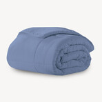 Microfiber Down-Alternative Comforter // Slate Blue (Twin)