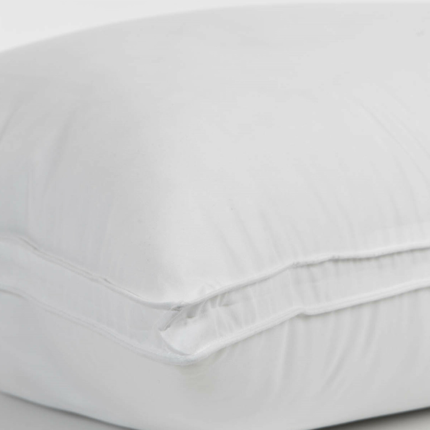 Overstuffed Plush Med/Firm Gusseted Gel Filled Side/Back Sleeper Pillow