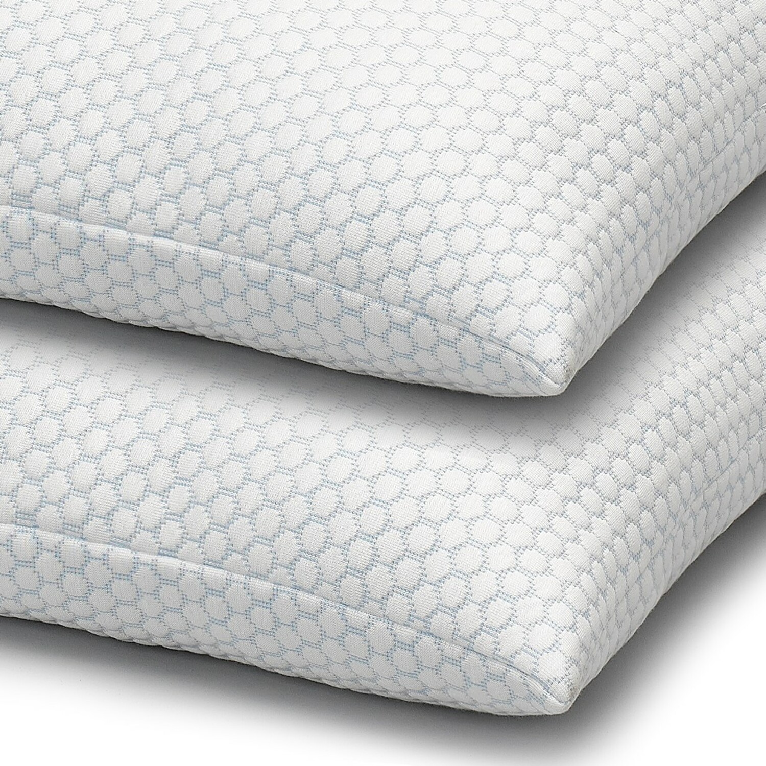 Cool N' Comfort Gel Fiber Pillow with CoolMax Technology // Set of 2 ...