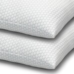 Cool N' Comfort Gel Fiber Pillow with CoolMax Technology // Set of 2 (Standard)
