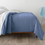 Microfiber Down-Alternative Comforter // Slate Blue (Twin)