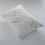 Shredded Memory Foam Pillow // White // Set of 2