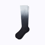 Ombré Companion Socks // Black (Small)