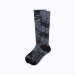 Tie Dye Companion Socks // Black (Small)