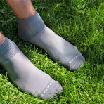 Solid Allie Socks // Charcoal (Small)