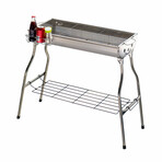28.8" Portable Charcoal BBQ Grill