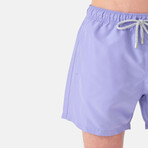Sincere Swim Shorts // Lilac (XL)