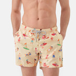 Terrance Swim Shorts // Multicolor (L)