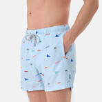 Sawyer Swim Shorts // Multicolor (XL)