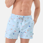 Sawyer Swim Shorts // Multicolor (XL)