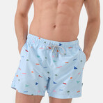 Sawyer Swim Shorts // Multicolor (XL)
