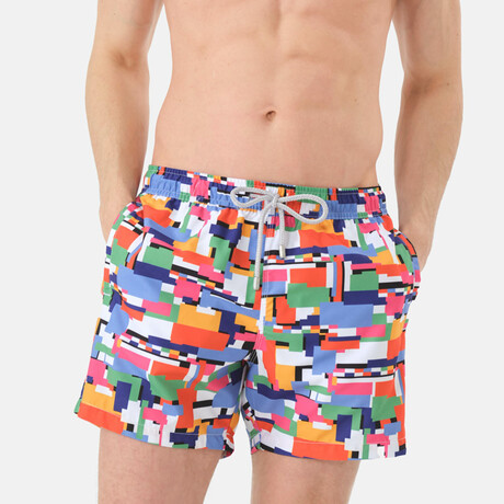 Jerome Swim Shorts // Multicolor (S)